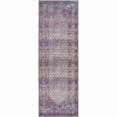 Hauteloom Dusty Pink Bagacay Flat Pile Washable Rug