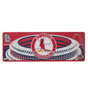 MLB St. Louis Cardinals Baseball Tradition Wood Sign Panel - 1 of 4