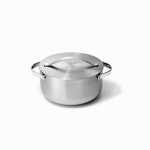 Caraway Home 6.5qt Stainless Steel Dutch Oven with Lid: Lifetime Warranty, Hand Wash, Electric & Gas Compatible - 1 of 3