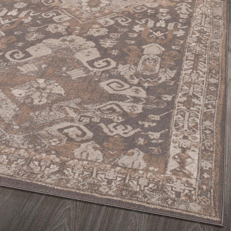Luxe Weavers Moroccan Floral Area Rug for Living Room, 3 of 8