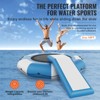 VEVOR Inflatable Water Bouncer, 10ft Recreational Water Trampoline, Portable Bounce Swim Platform with Slide, 3-Step Ladder & Electric Air Pump - 3 of 4