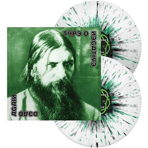 Type O Negative - Dead Again - White W/ Black Green Splatter (vinyl) :  Target