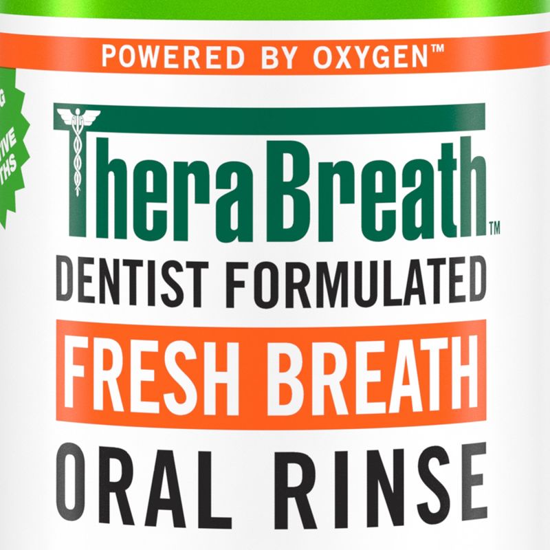 TheraBreath Fresh Breath Mouthwash - Mild Mint, 3 of 18