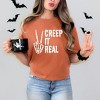 Simply Sage Market Women's Creep It Real Peace Short Sleeve Garment Dyed Tee - 2 of 4