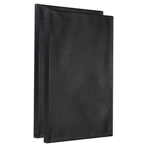 Unique Bargains Durable Painting Canvas Panels 2 Pcs Black - 1 of 4