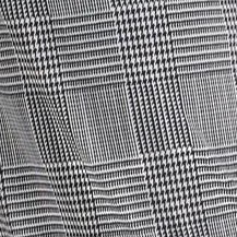 black ivory glen plaid