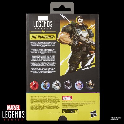 Детские фигурки Marvel Legends Series Marvel Rivals The Punisher Action Figures — фото 4