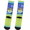 Scooby-Doo Mens' The Mystery Machine Sublimated Crew Socks - 2 of 4