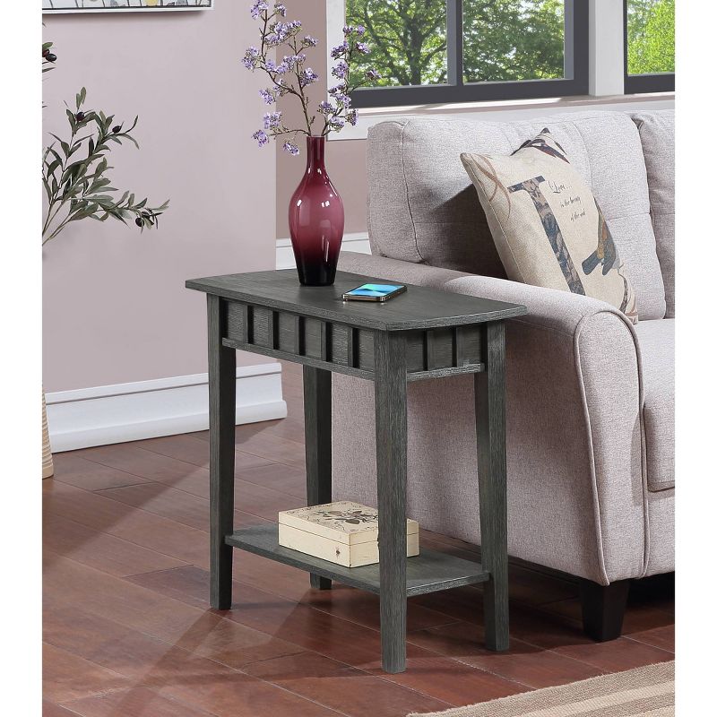 Dennis End Table with Shelf - Breighton Home, 3 of 9