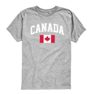 Boys' - Instant Message - Canada Flag Short Sleeve Graphic T-Shirt - 1 of 4