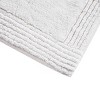 SEVOBAL Bath Rugs and Mats Bathroom Rugs Bath Mats for Bathroom Non-Slip Microfiber Bath Rugs Bath Rugs for Floor, White, 34"*21"*0.75" - 2 of 4