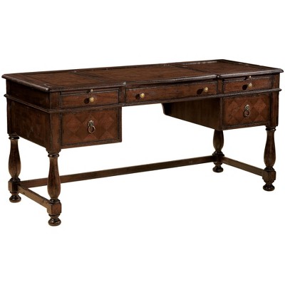 Hekman 81245 Havana Desk 8-1245 Kneehole Depth 23" (58 Cm)