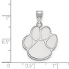 Black Bow Jewelry Sterling Silver Auburn Tigers NCAA Large Pendant - 2 of 3