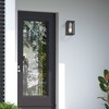 Livex Lighting Gaffney 1 - Light Wall Light in  Black/Brushed Nickel - 3 of 4