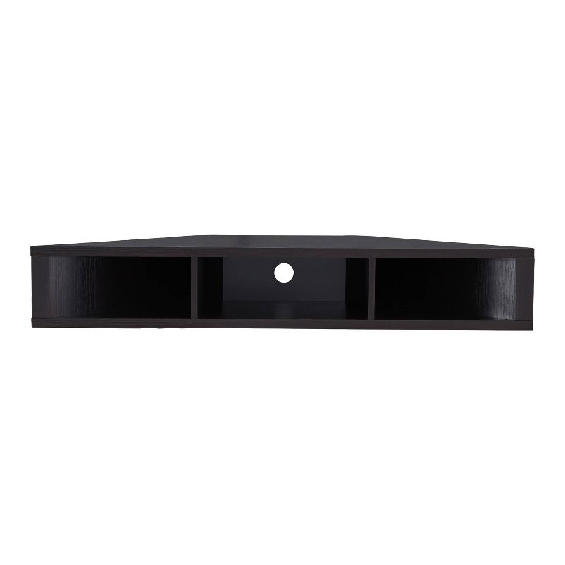 Tybo Open Shelves Corner Floating Console TV Stand for TVs up to 50" - HOMES: Inside + Out, 4 of 8