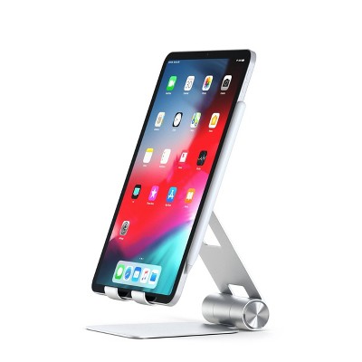 Satechi Silver Aluminum Foldable Multi-Angle Tablet Stand