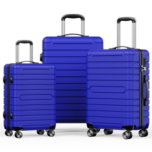 SUGIFT 3-Piece Hardshell Luggage Set (20