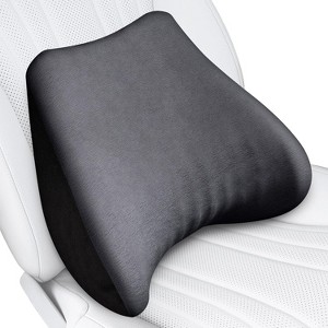 TruAIR Memory Foam Lumbar Support Pillow Ð Back Cushion for Car & Office - 1 of 4
