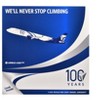 Airbus A321neo Commercial Aircraft "Delta Air Lines 100 Years" White and Blue with Stripes 1/400 Diecast Model by GeminiJets - 3 of 3