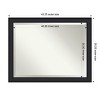 Amanti Art Oliver Beveled Wood Framed Bathroom Vanity Wall Mirror - 3 of 4