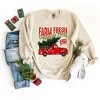 Simply Sage Market Women's Graphic Sweatshirt Farm Fresh Christmas Trees Truck - 3 of 4