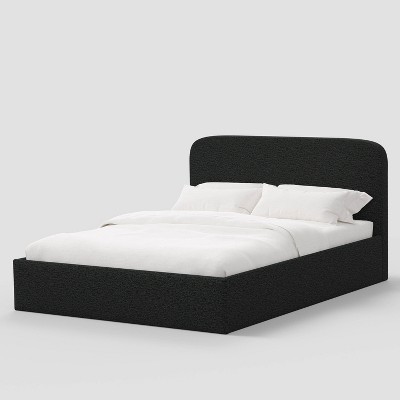 Full Rounded Corner Low Platform Bed in Navarro Granite - Threshold™