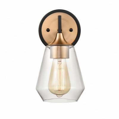 Elk Home Villette 1 - Light Vanity in  Satin Brass