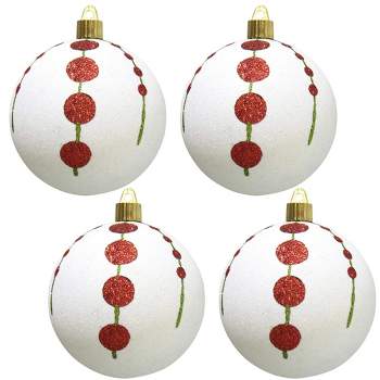Ornativity Glitter Snowflake Ornaments Set - White - 24 Pack : Target