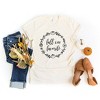 Simply Sage Market Women's Fall Is My Favorite Circle Short Sleeve Graphic Tee - 3 of 4