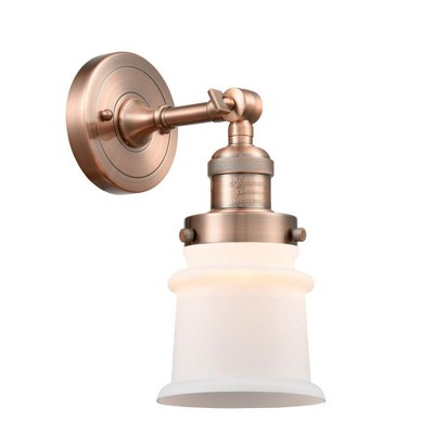 Canton - 1 Light Wall Sconce In Industrial Style-11 Inches Tall and 5.25 Inches Wide