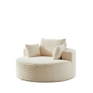 Dexmalle 55''L Corduroy Sponge single sofa - 1 of 4