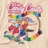 Candy Land To The Candy Castle Adult T-Shirt - 2 of 4