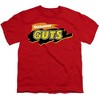 Boys' Short Sleeve Nickelodeon Guts Guts Logo T-Shirt - 2 of 4