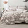 5/7 Pcs Bedding Set with Cationic Dyeing for Striking Double-Sided Contrast - 2 of 4