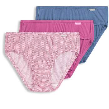 Jockey Women's Underwear Elance Brief - 6 Pack, Ivory/Light/Pink Shadow, 7  at  Women's Clothing store
