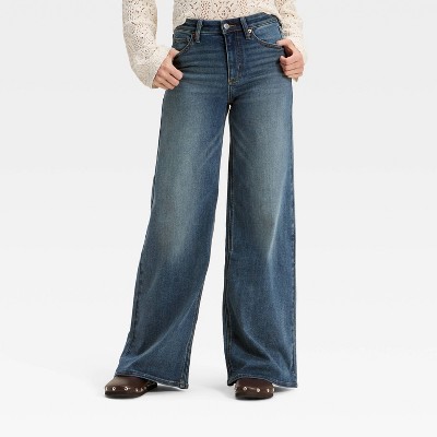 Women's Everyday High-Rise Wide Leg Jeans - Universal Thread™