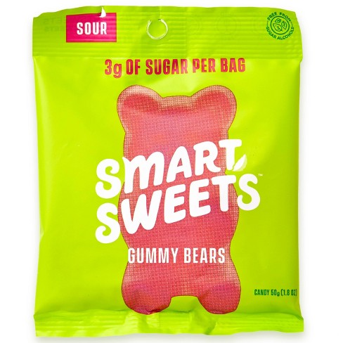 SmartSweets Sour Bears Chewy Candy - 1.8oz : Target