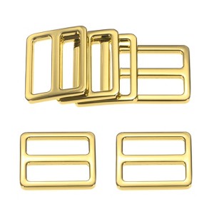 Unique Bargains Zinc Alloy Durable Multipurpose Tri Glide Metal Buckles for Bags 6 Pcs - 1 of 4