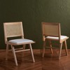 Hattie French Cane Cushion Seat Dining Chair (Set of 2) - SFV4154 - Safavieh Couture - 3 of 4