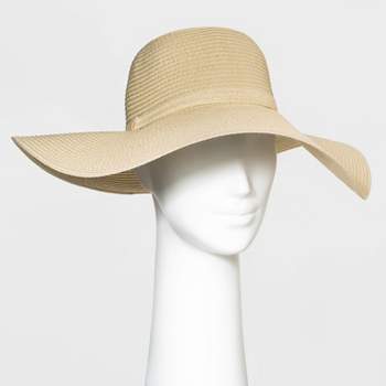 Packable Paper Straw Floppy Hat - Shade & Shore™