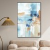 Art Remedy House of Lines I Blue Abstract Wall Art Framed - 2 of 4