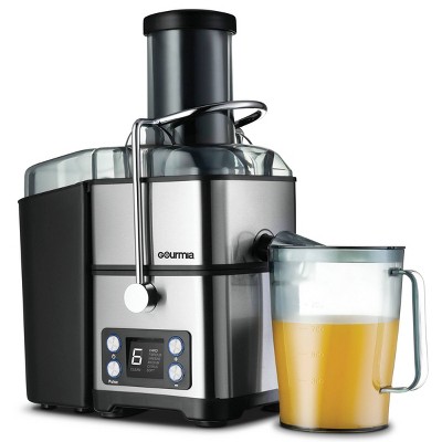 Gourmia 6 Speed Big Mouth Extraction Digital Juicer with Self-Cleaning Cycle