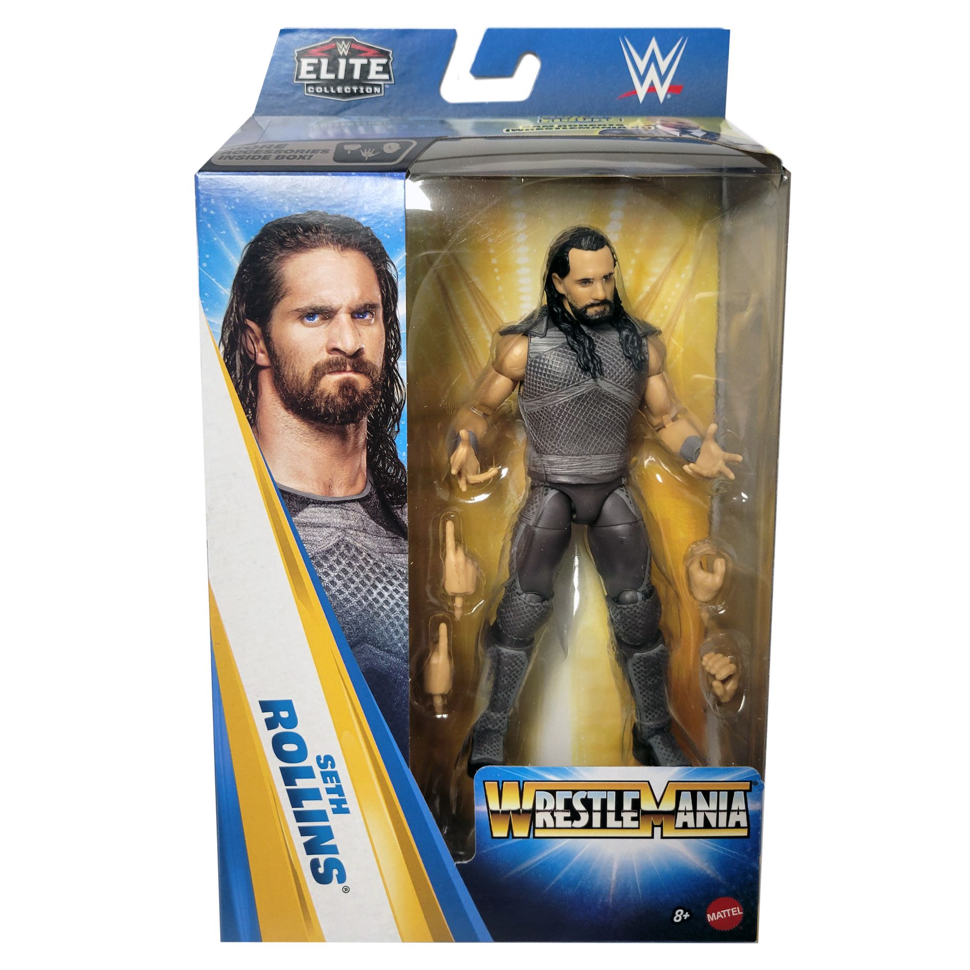 WWE Elite WrestleMania 42 WM34 Seth Rollins Action Figure