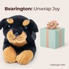 Bearington Lil' Gunner The Rottweiler Stuffed Animal, 8 Inch Dog Stuffed Animal - 4 of 4