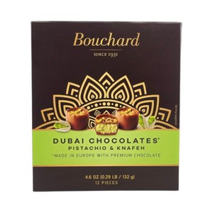 Bouchard Dubai Chocolates Pistachio & Knafeh Premium Chocolate 4.6 Oz. (132 g.) - 1 of 4