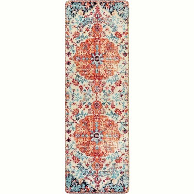 Lahome Fashion-Inspired Washable Faux Cashmere Floor Mat-Soft Carpet for Living Room, Bedroom,or Entryway