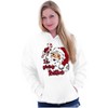 Christmas Santa Its Giving Festive Hoodie Sweatshirt Women Men Brisco Brands - 4 of 4
