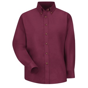 Red Kap Women's Long Sleeve Poplin Dress Shirt - 1 of 2