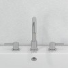 Modern 8" Widespread Faucet with 360 spout. A sleek upgrade for your bathroom vanity. - 3 of 4