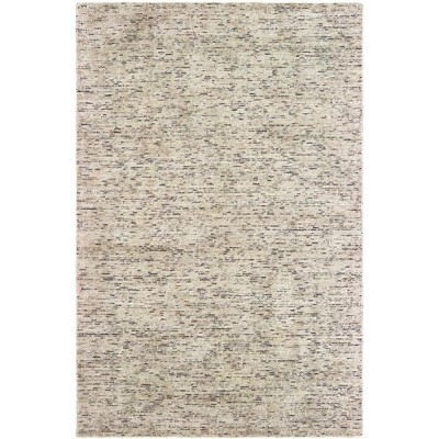 Oriental Weavers Lucent 45908 Sand Indoor Area Rug - 5' x 8'
